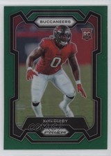 2023 Panini Prizm Rookies Green Prizm YaYa Diaby #394 w5b