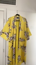 Topshop Faboulous Bright Multicolored Summer Spring Coat, Slids On Side, Lining,