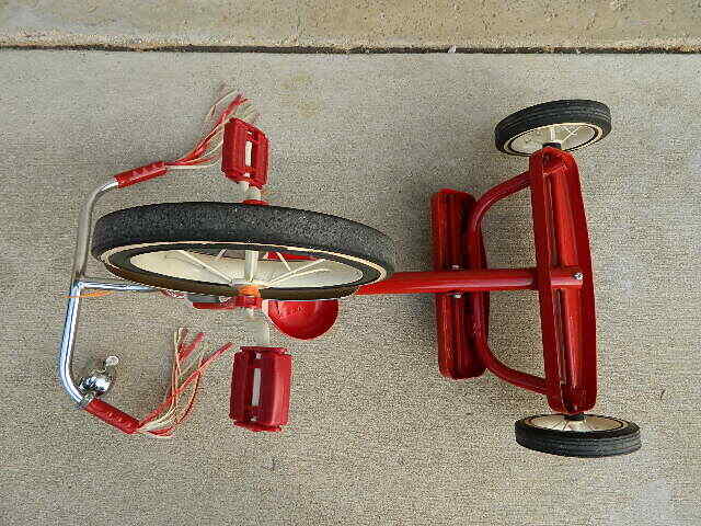 Radio Flyer Retro Tricycle Steel Frame Model 33 | eBay