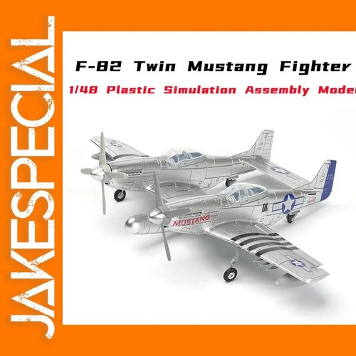 1/48 F-82 Twin Mustang Fighter Model Kit
