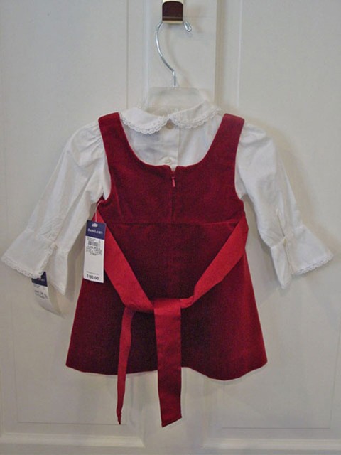 maroon baby clothes