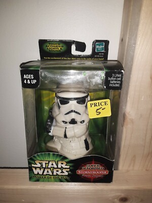 New Hasbro Star Wars Power Of The Jedi Super Deformed Stormtrooper Sealed  194