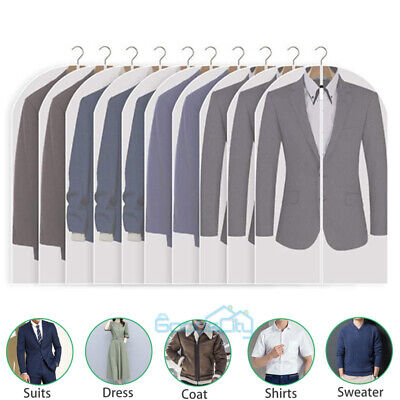 Clothes Garment Suit Dress Storage Bag Dust Cover Travel Coat Protector 10X Lot