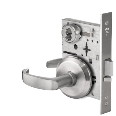 Best Access dormakaba Grade 1 Classroom Mortise Lock 626 - Rose Trim