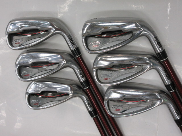 Golf Iron Set PRGR RS Red RED Original Carbon (R) 6pcs 6-A