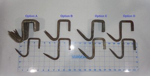 Vintage Metal Freezer Meat Processing Butcher Handle Hanger Hook