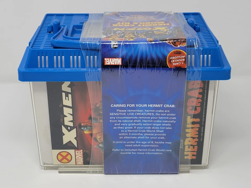 Kit móvil X-Men Ermitaño Cangrejo 2006 diorama acuario conchas arena DC - NUEVO Foto 3 de 4