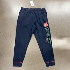 Nike Men's NSW Sportswear JDI Fleece Jogger Pants DD6210-451 Navy NWT Sizes L
