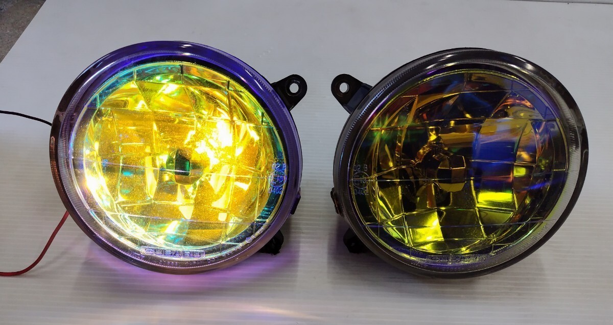 Kouki Rainbow Fog Lights Lamps For: Subaru Impreza GC8 GF8 WRX STI