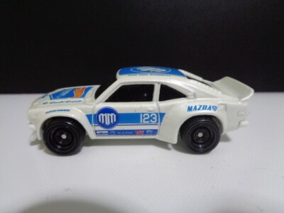 Hot Wheels 2021 Super Treasure Hunt Mazda RX3 White Loose STH | eBay