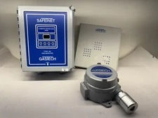 GASTECH SAFETNET TYPE 100 GAS MONITOR 72-1300-01 W/ SENSOR 57-7210 EXPLOSION NEW