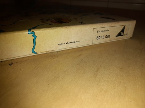 Europareise ( Viaggio In Europa) 1° Edizione Gioco In Scatola Ravensburger 1954 - Foto 16 di 17