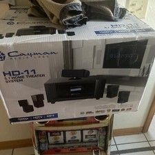 cayman media labs hd-11 5.1 a/v reciever Brand New Home Theater In Box