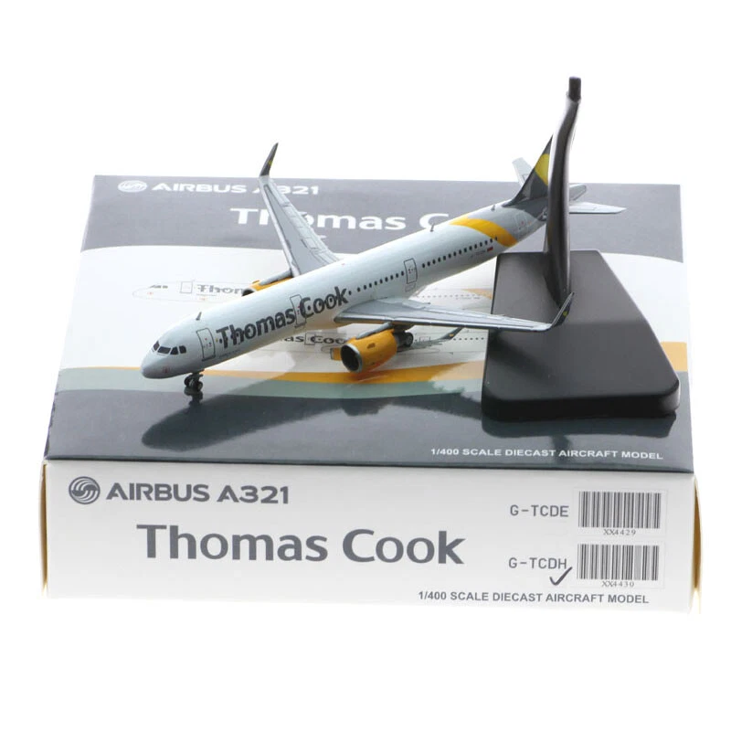 1 400 JC Wings Thomas Cook Airlines Airbus A321 Diecast Models G TCDH Aircraft