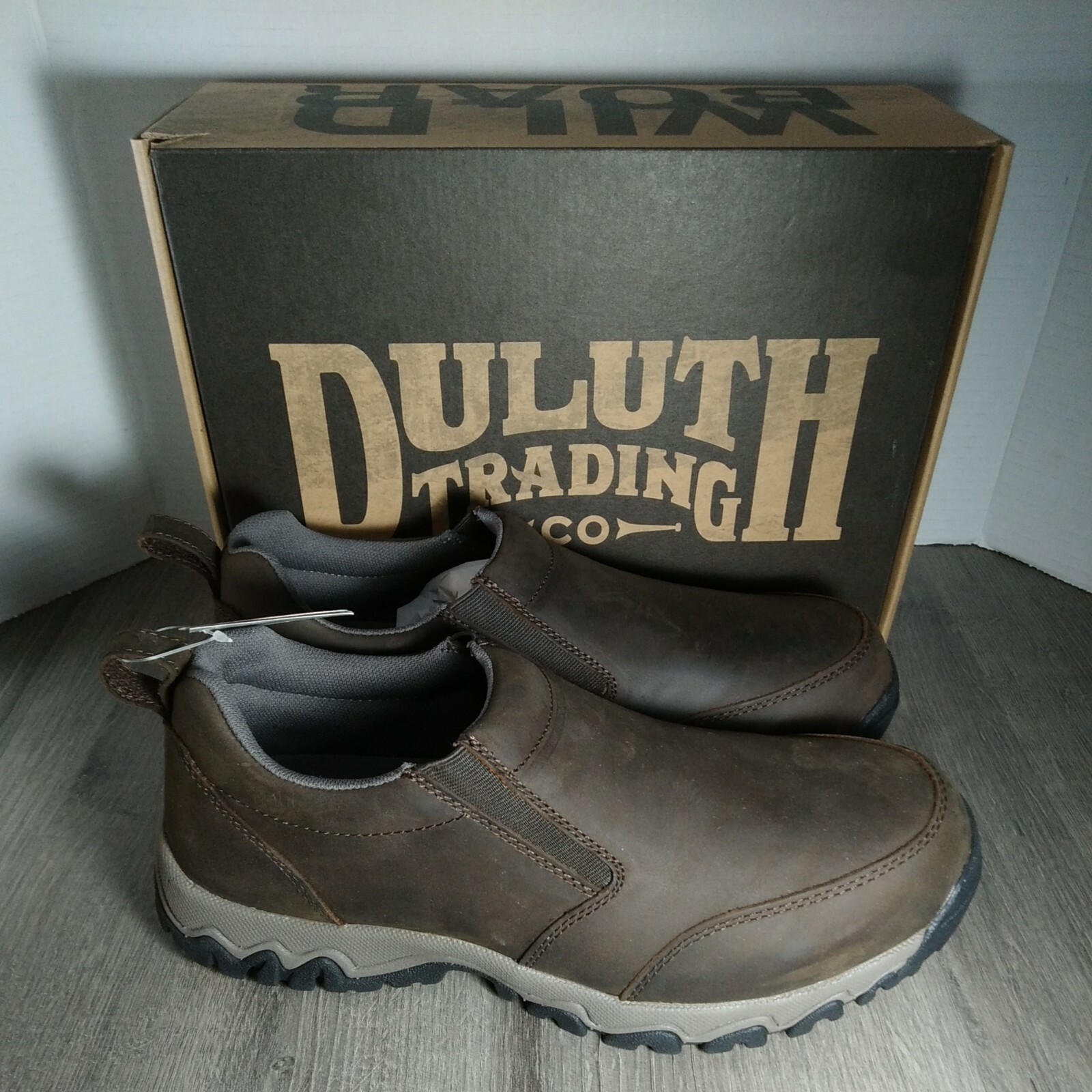 Duluth Trading Co Wild Boar Leather Moc 