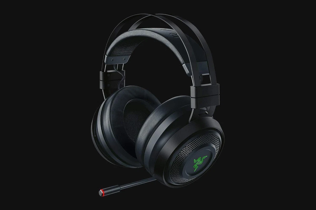 Razer Nari Ultimate Wireless Headphones Rz04 NO USB Black eBay