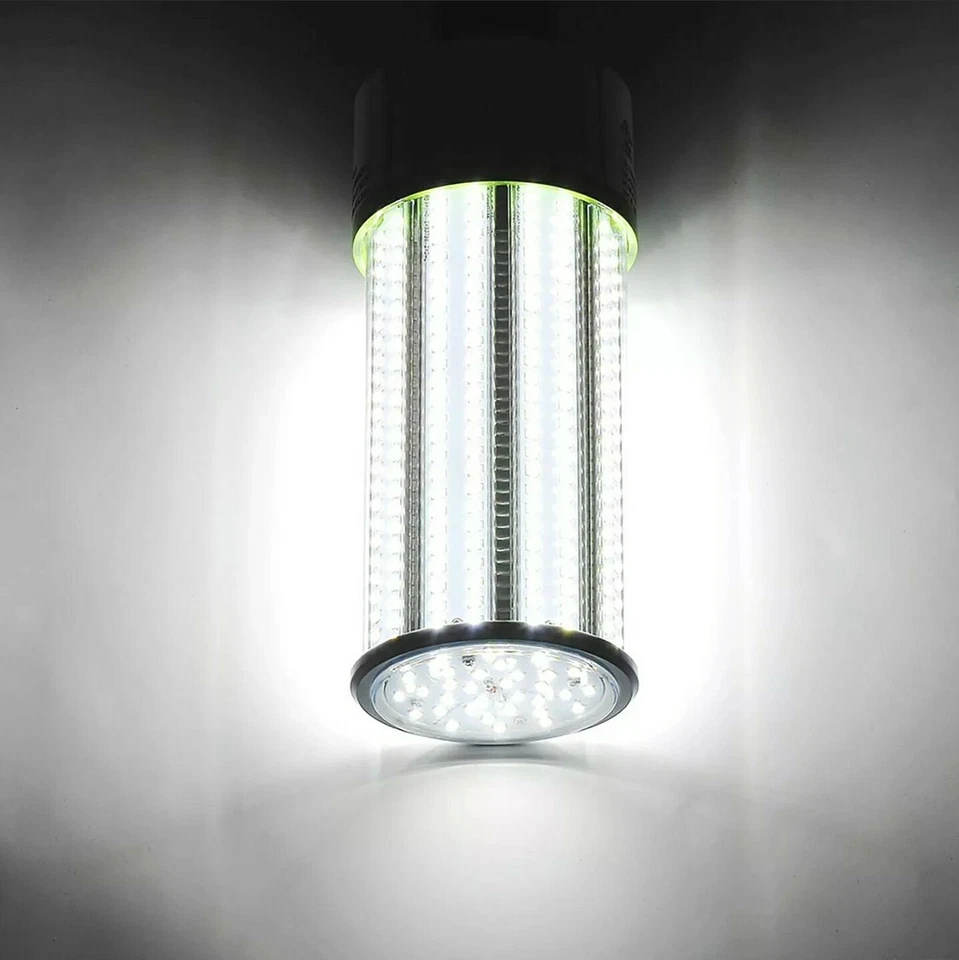 Bombilla LED Maíz Luz Interior Estacionamiento Centro Comercial Hospital Lámpara 60W Luz de Día 5000K 2x. Foto 3 de 4
