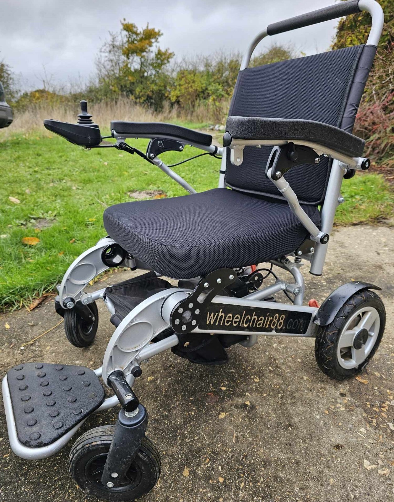 Electric Wheelchair PW1000XL Folding Portable Foldawheel Travel Wheelchair eBay