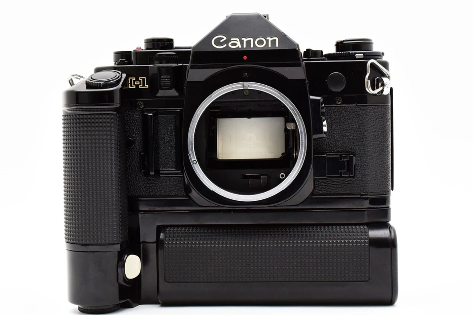 [N COMO NUEVO con correa] Canon A-1 SLR 35mm Cuerpo de cámara fotográfica Motor Drive MA de JAPÓN Foto 4 de 4