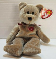 Ty 1999 Signature Bear Beanie Baby With Tag