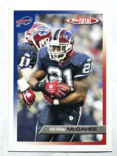 WILLIS MCGAHEE Buffalo Bills 2005 Topps Total Football Card #164