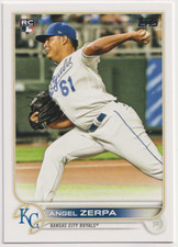 2022 Topps #559 Angel Zerpa RC Kansas City Royals