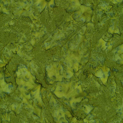 Timeless Treasures Tonga B7900 Java Blender Avocado Batik Priced per ½ yd