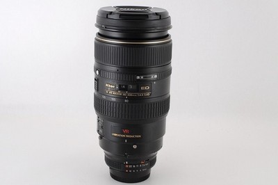 Nikon Zoom-NIKKOR 80-400mm f/4.5-5.6 VR D AF A/M ED Lens for sale 