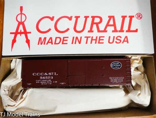 Kit Accurail HO #81171 CCC y St.L Rd #56573 (40' USRA Wood Box Car) | Zustand: New