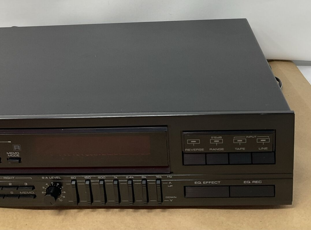 Kenwood GE87 Stereo Graphic Equalizer Spectrum Analyzer Tested eBay