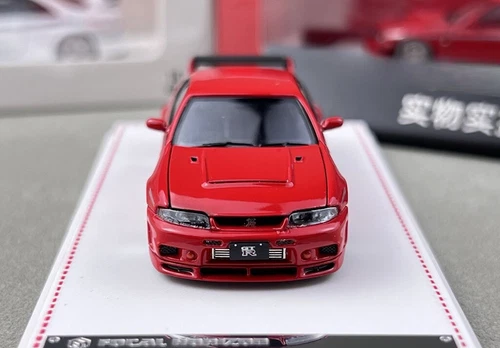 FH 1:64 rot JDM Skyline GTR R33 Nismo 400R Sportmodell Diecast Metall Auto - Bild 13 von 21