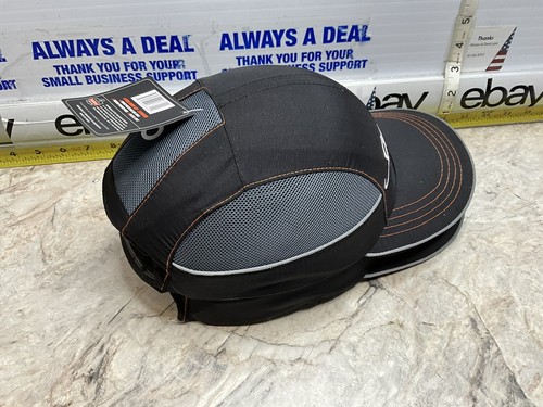 Ergodyne Skullerz 8950 Lot Of X 2 Standard Bump Cap Hard Hat Long Brim BLACK - Picture 11 of 12
