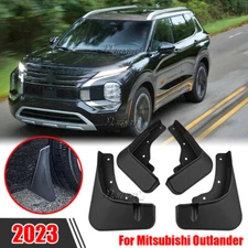 4X Mud Flaps Splash Guard Mudguards Fender  For Mitsubishi Outlander 2023-2024+