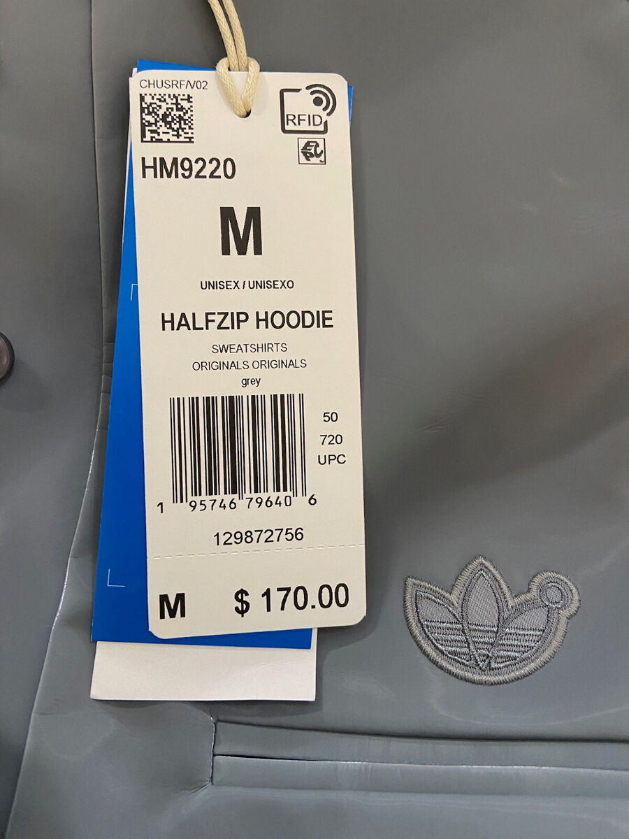 Adidas Blue Version High Shine Half Zip Hoodie Unisex HM9220 Adidas Blue Version High Shine Half Zip Hoodie Unisex HM9220
