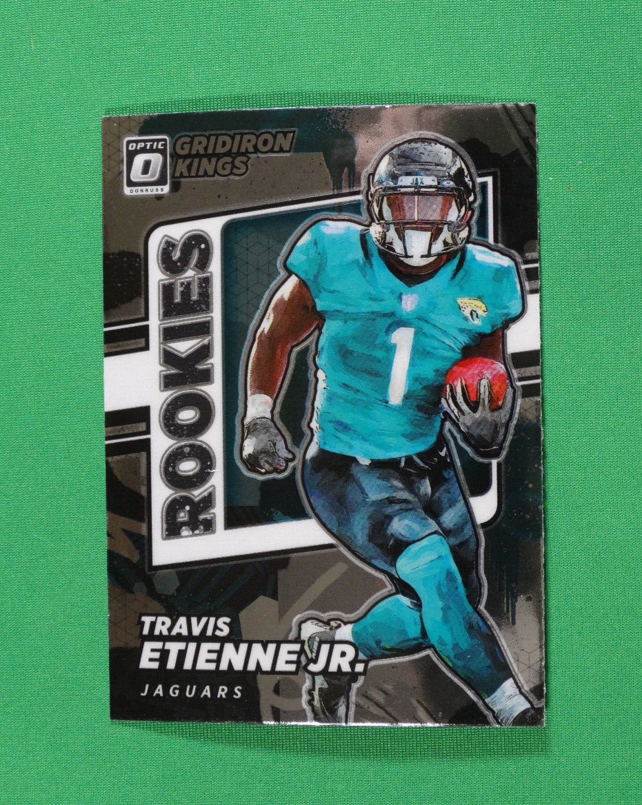 2021 Donruss Optic Football Travis Etienne Jr. Gridiron Kings Rookie #RGK-12