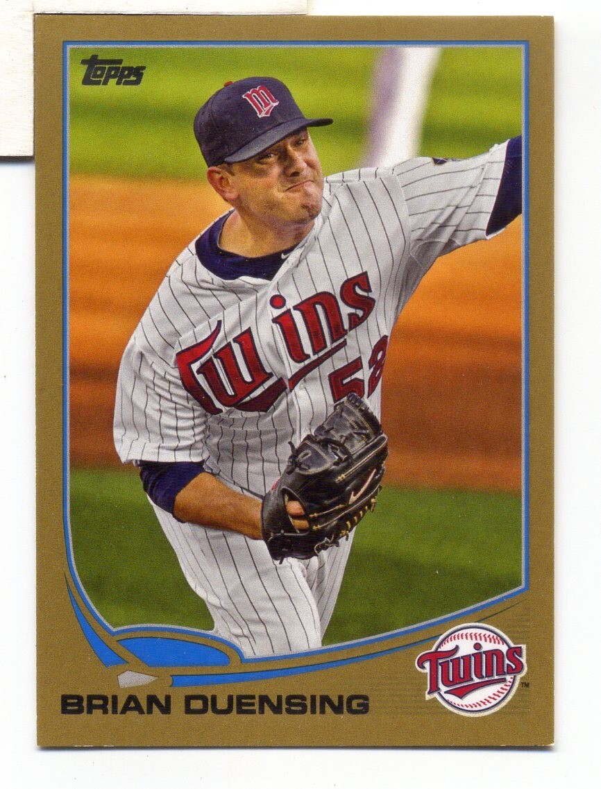 2013 Topps Brian Duensing  Gold  SN2013 #467 Minnesota Twins