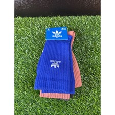 Adidas Crew Socks 3 Pair Pack Moisture Wicking Comfort Mens Large NWT