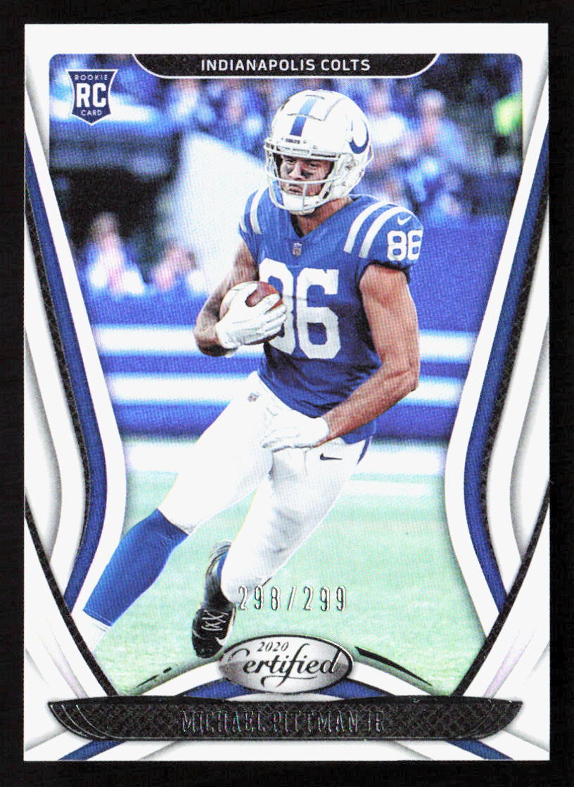 2020 Panini Certified Michael Pittman Jr. Mirror /299 Rookie RC #122 Colts