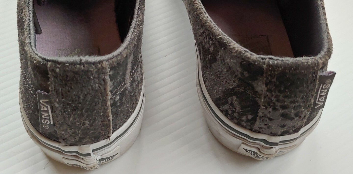 Vans Authentic Suede Snakeskin Pattern Womens 7 D… - image 11