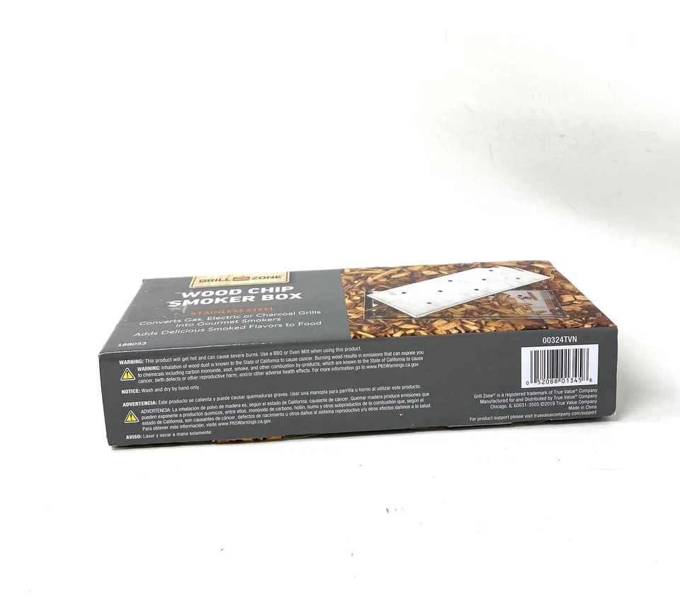 Caja ahumadora barbacoa de acero inoxidable GLOBAL SOURCING 00324TV GZ: mejora tu parrilla Foto 2 de 4
