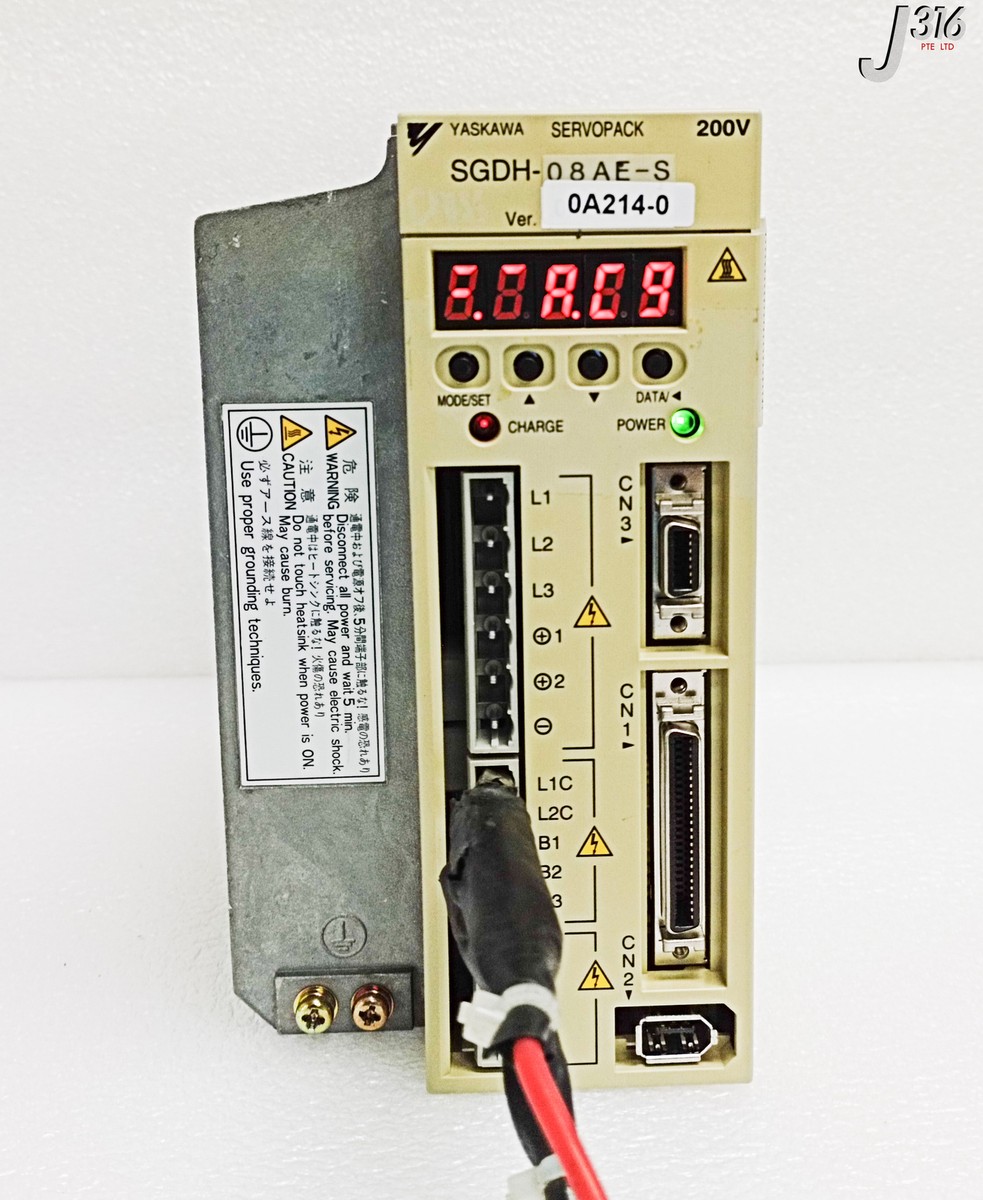 32065 YASKAWA SERVO AMPLIFIER, SERVOPACK SGDH-08AE-S | eBay