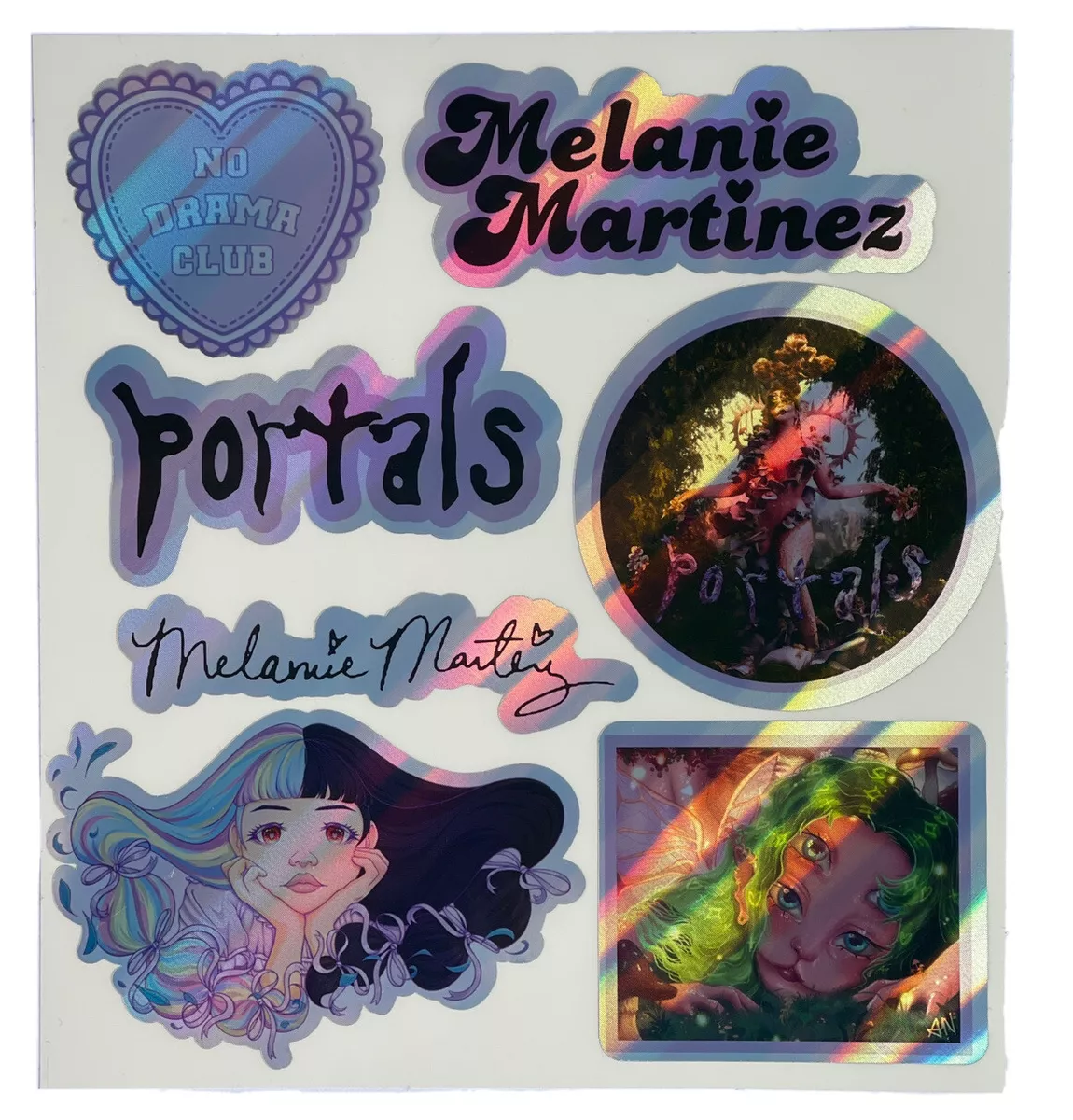 Melanie Martinez Sticker Vinyl Decals, Ideal for journals