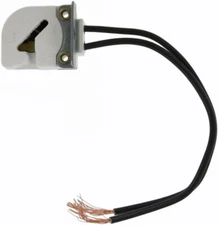 Leviton 487 Medium Base Bi-Pin Fluorescent Lampholder, White