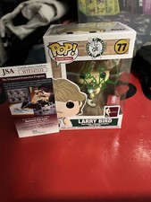 Larry Bird Boston Celtics Auto Funko Pop - Beckett COA Green Ink Larry Legend 📈