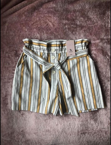SAINSBURYS TU Stripe Women's Shorts | eBay