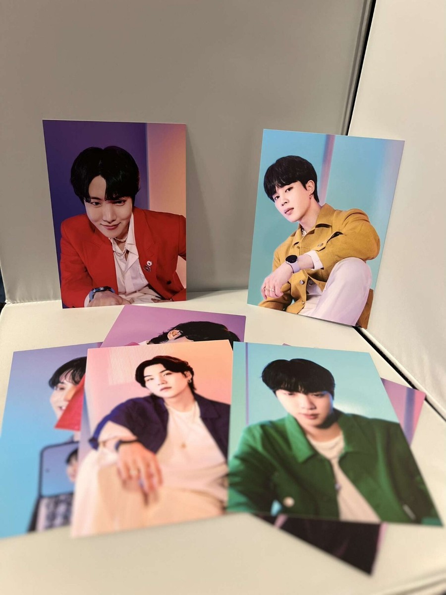 BTS 公式 PREMIUM POSTOCARD SET(7枚) BTS Photocard Set of 7 Samsung Exclusive (6x8 Sizing) | eBay