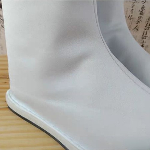 Unisex Non Slip Men Mid-calf Boots Shoes Flat Cosplay Ethnic Casual Hanfu Retro - Picture 9 of 12