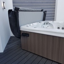 Hot Tub Cover Caddy / Lifter (Fits Square / Flat Sided Hot Tubs) - Aqua Lift 1