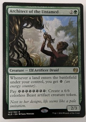 Architect of the Untamed - MTG Kaladesh Regular RARE