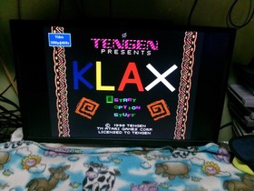 #727 Klax Nintendo NES Complete In Box Authentic COLLECTOR GRADE